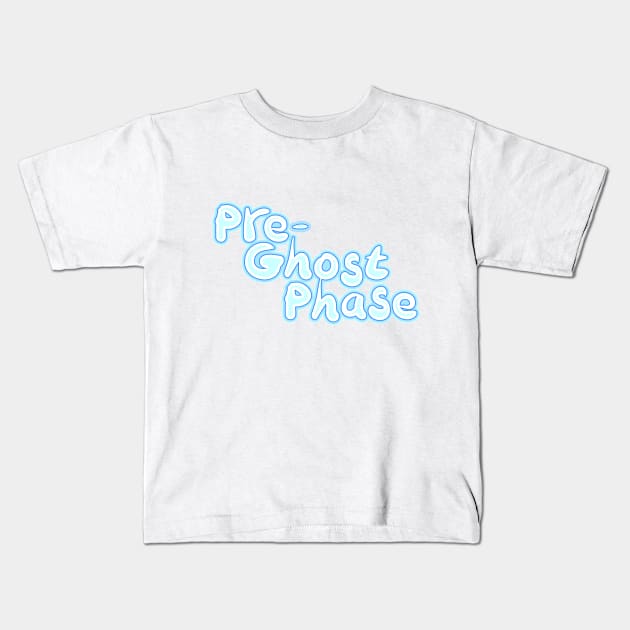 Pre Ghost Phase Kids T-Shirt by Jokertoons